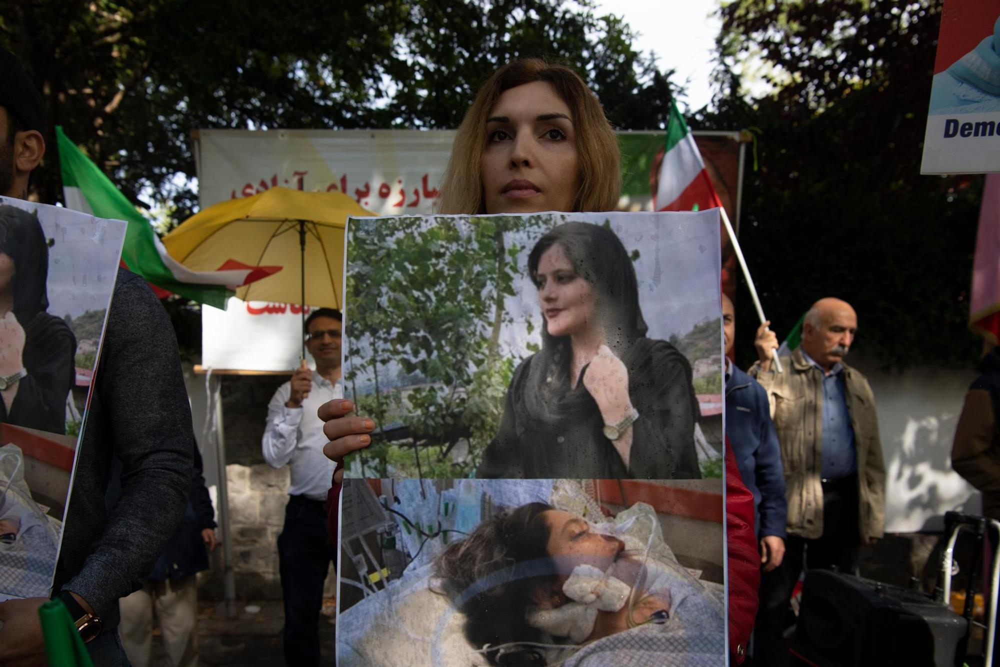 Protest Berlin Iran dpa 190922