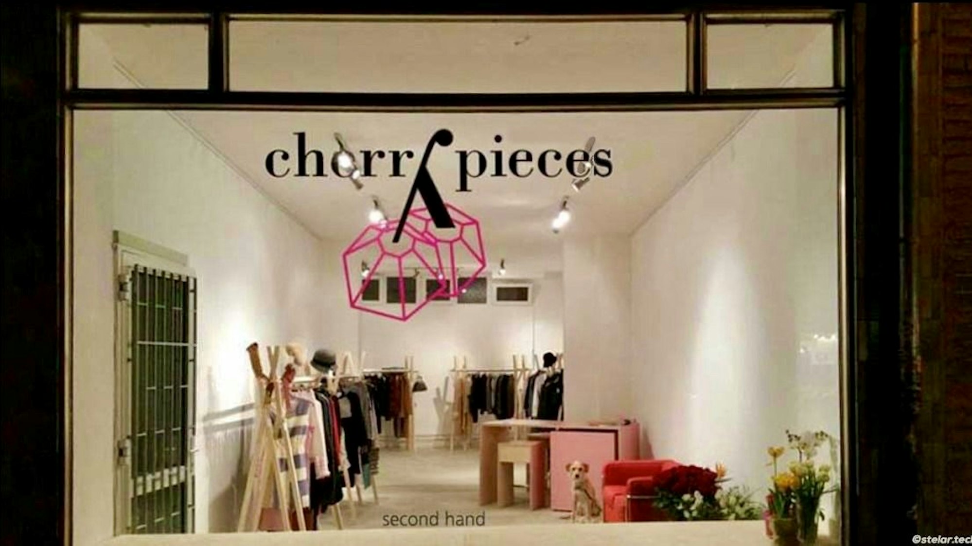 Schaufenster eines Modeladens