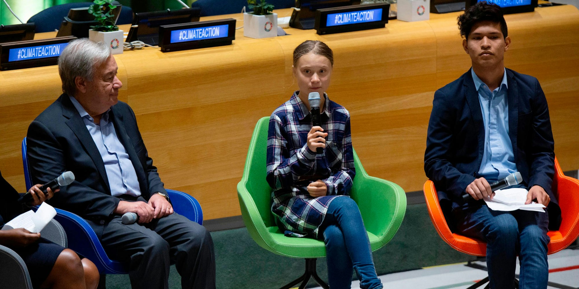 greta thunberg vereinte Nationen 210919