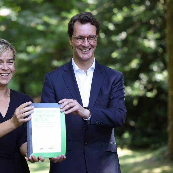 Neubaur Wüst Koalitionsvertrag n