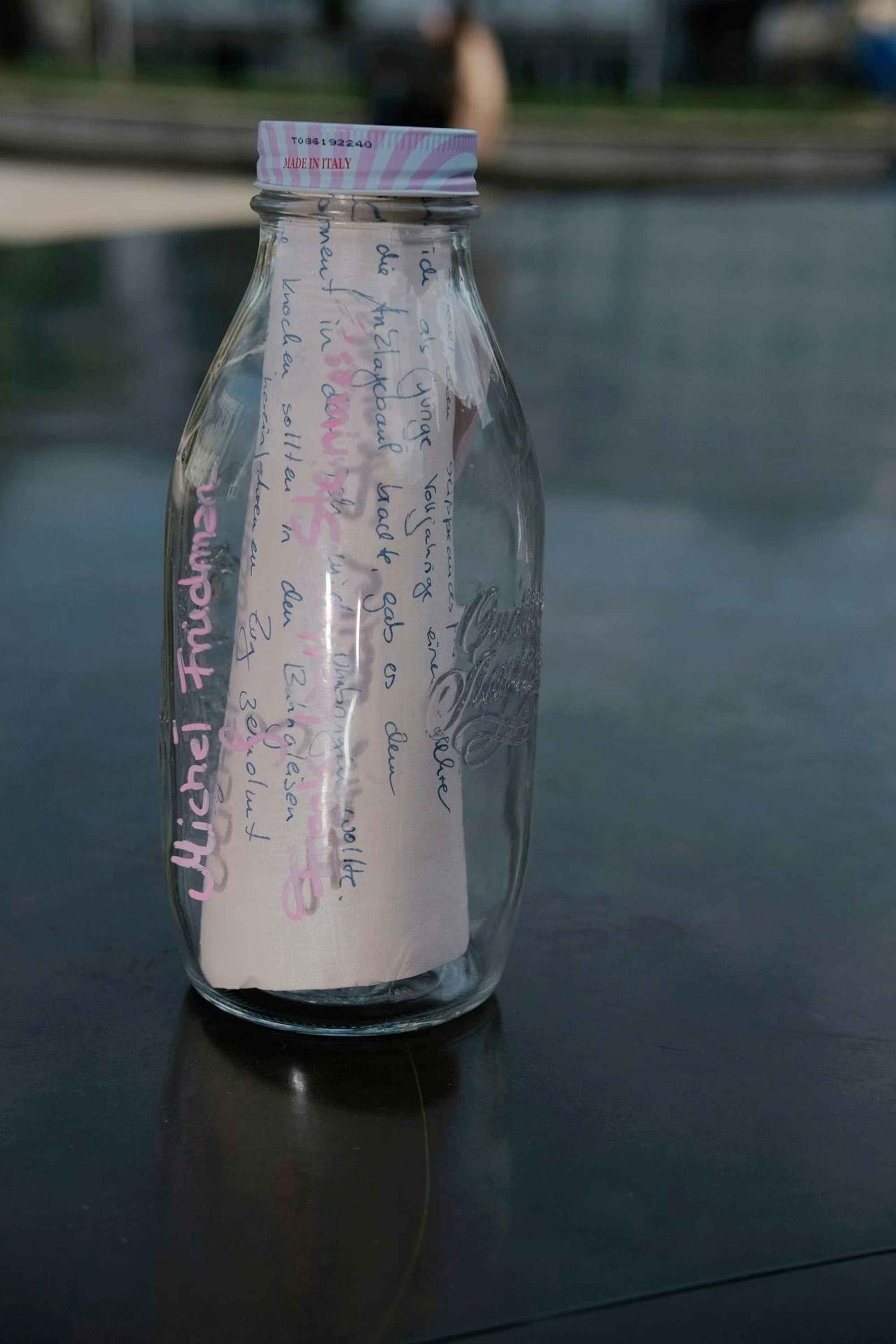 Missbrauch Flasche