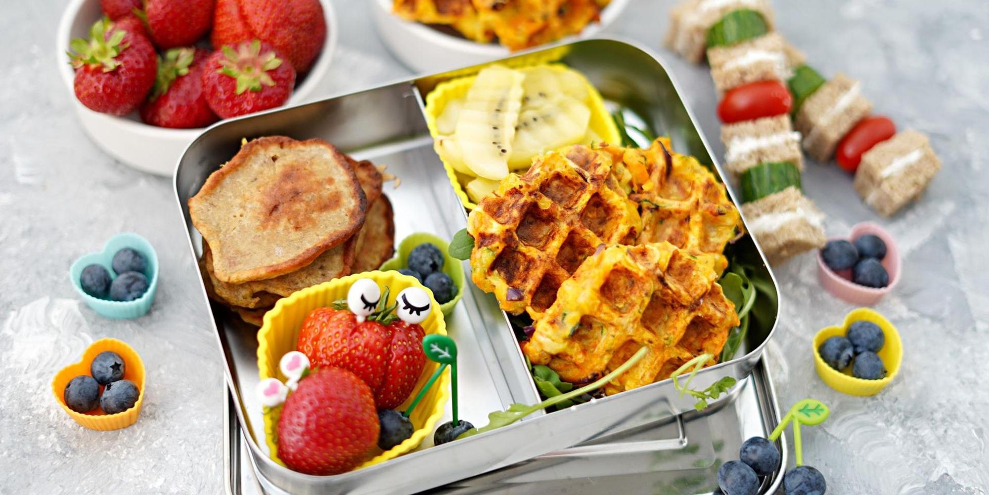 Pancakes Gemüsewaffeln