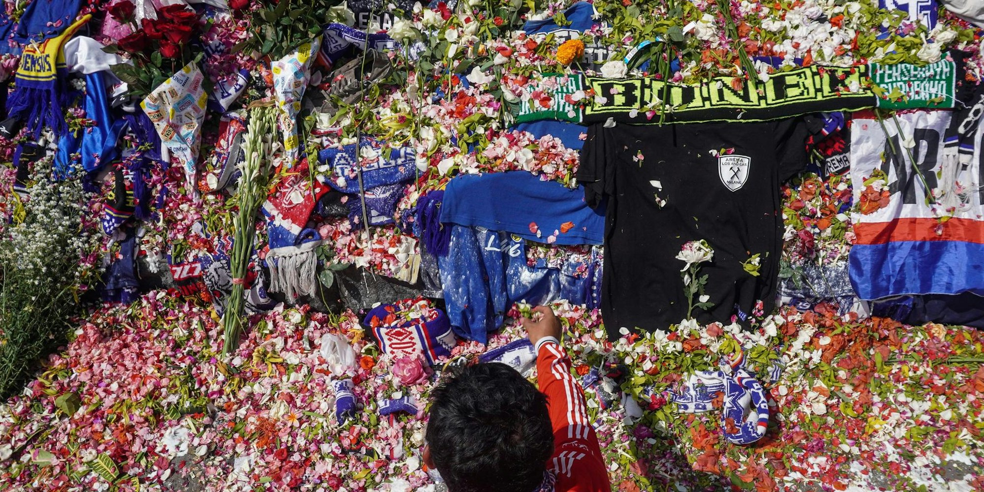 Trauer Fußballstadion Indonesien