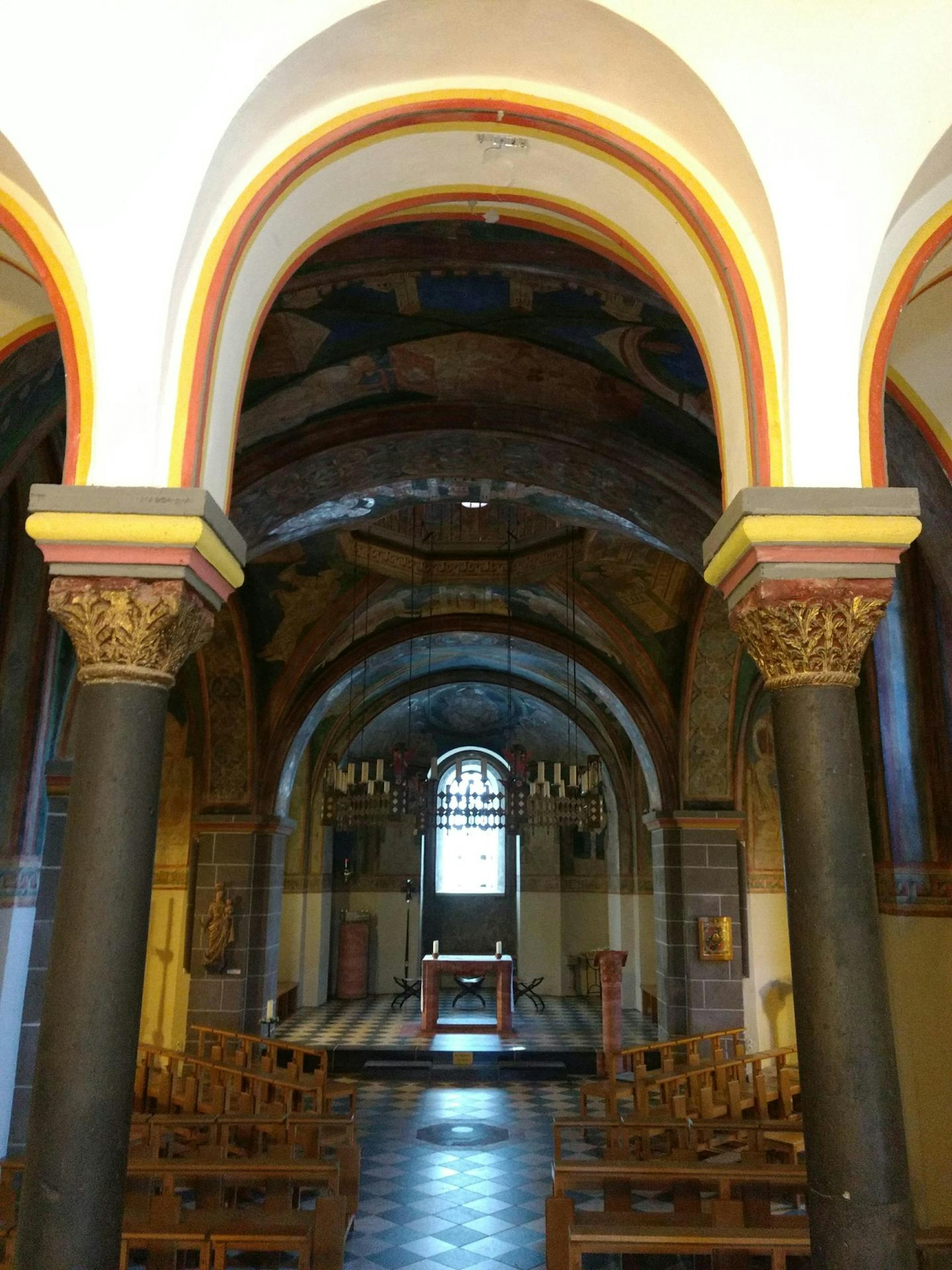 Doppelkirche Innen Schwarzrheindorf Seidel