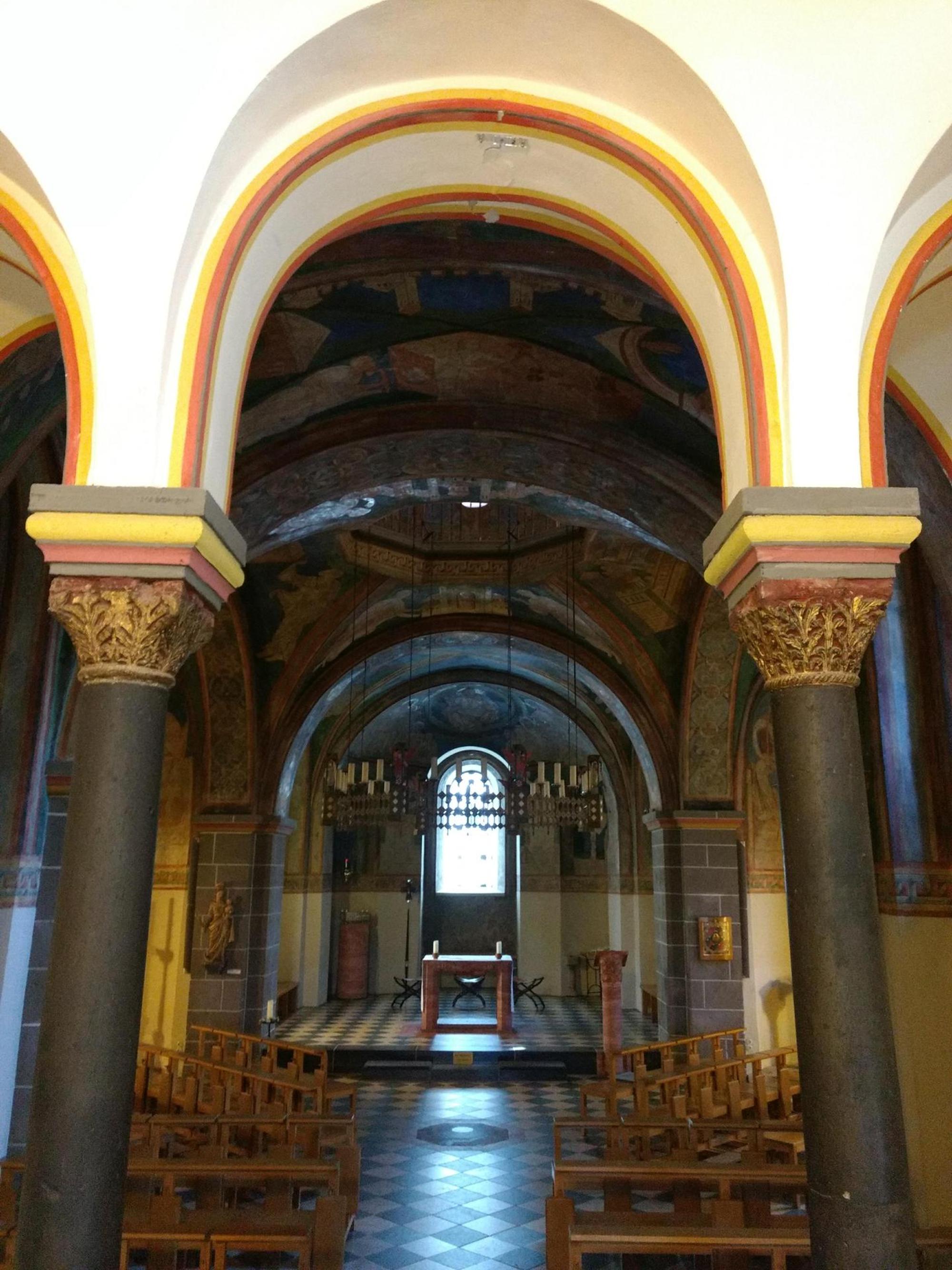 Doppelkirche Innen Schwarzrheindorf Seidel