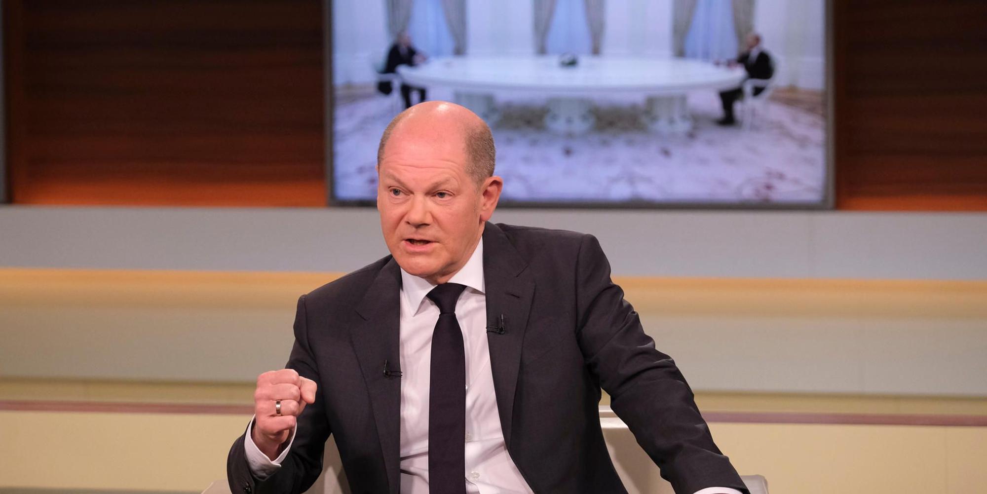 Scholz bei Anne Will