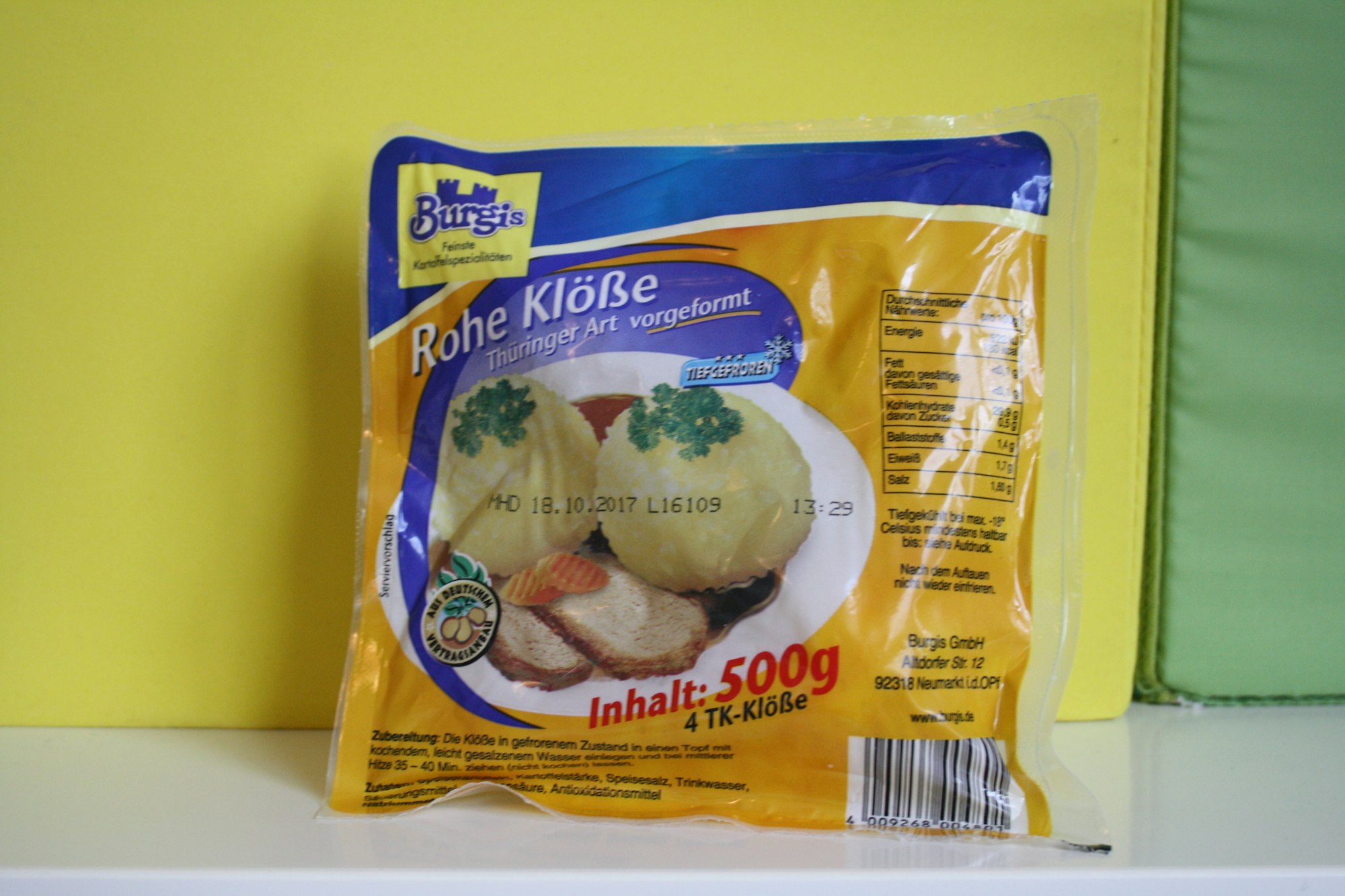 Burgis Kartoffelklöße
