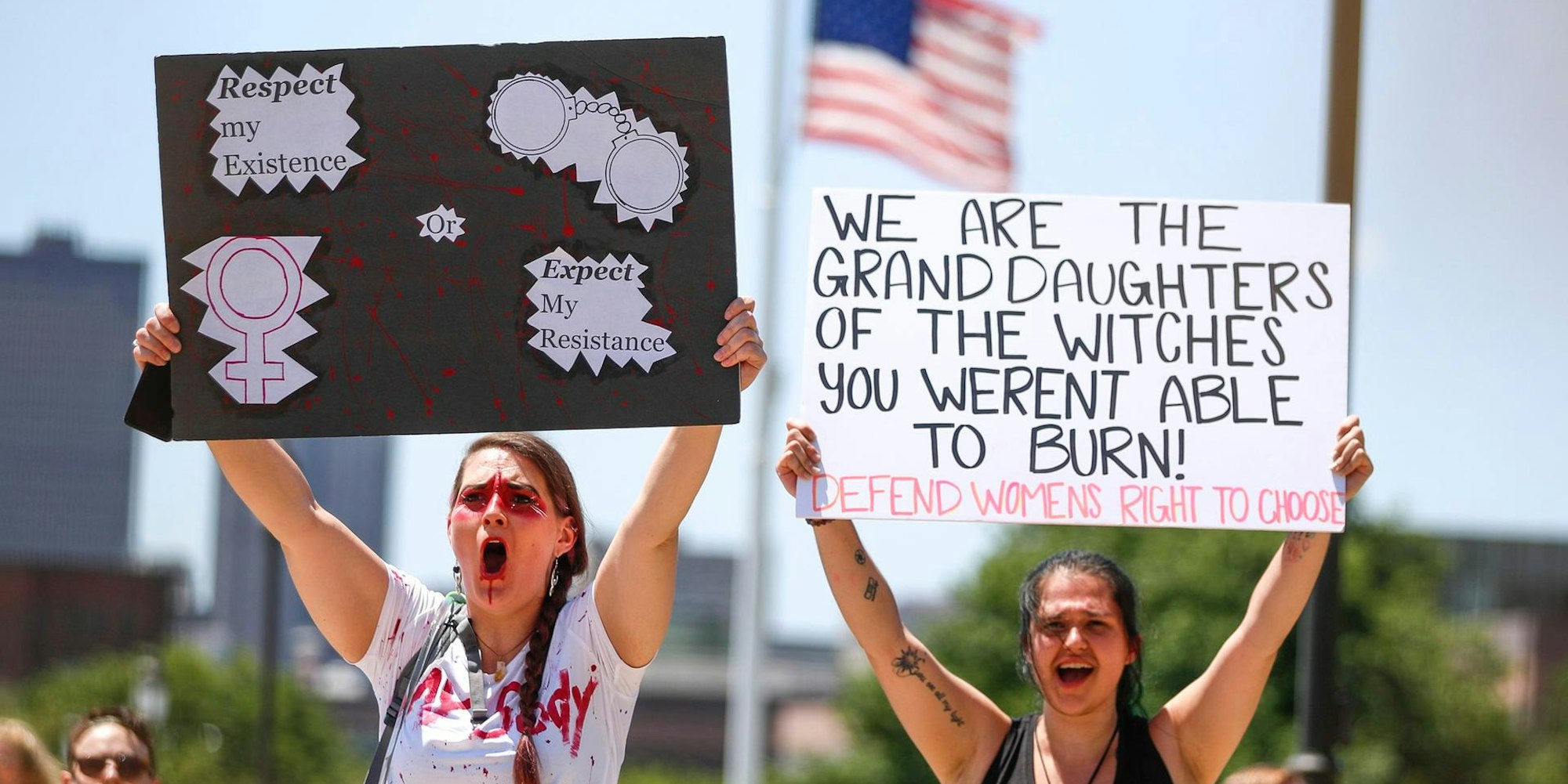 Abtreibungsrechte Demo Iowa 1407