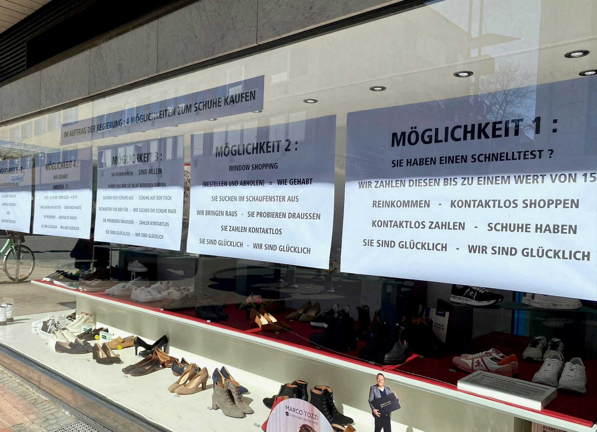 Einkaufen Corona-Test Brühl