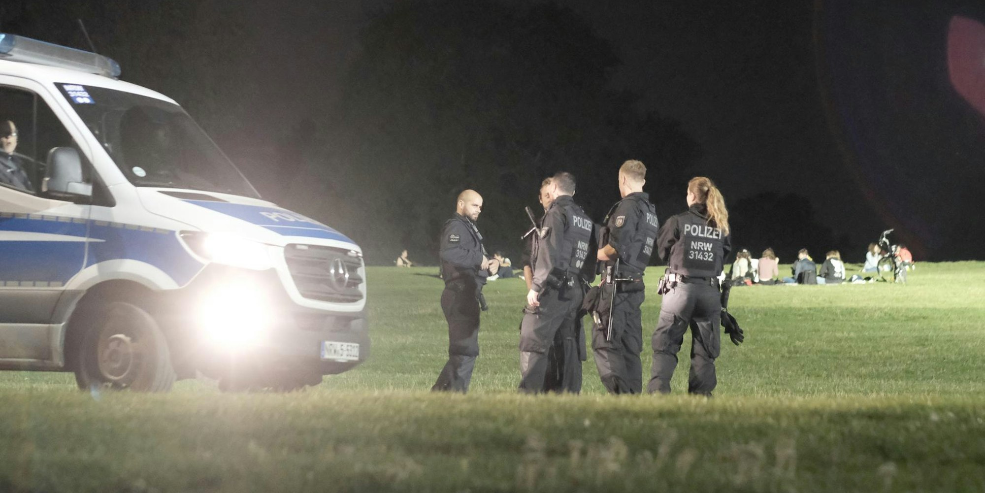 Aachener Weiher Polizei (1)