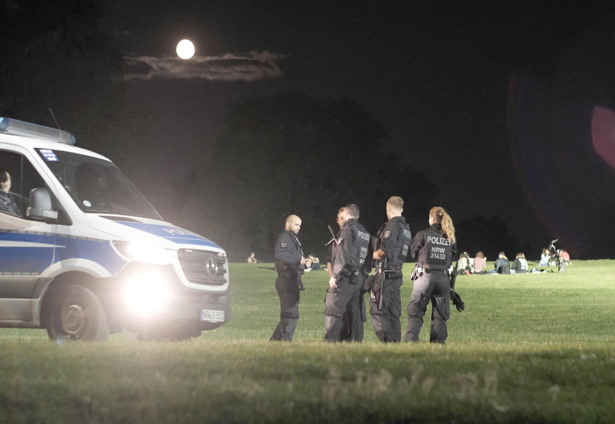 Aachener Weiher Polizei (1)