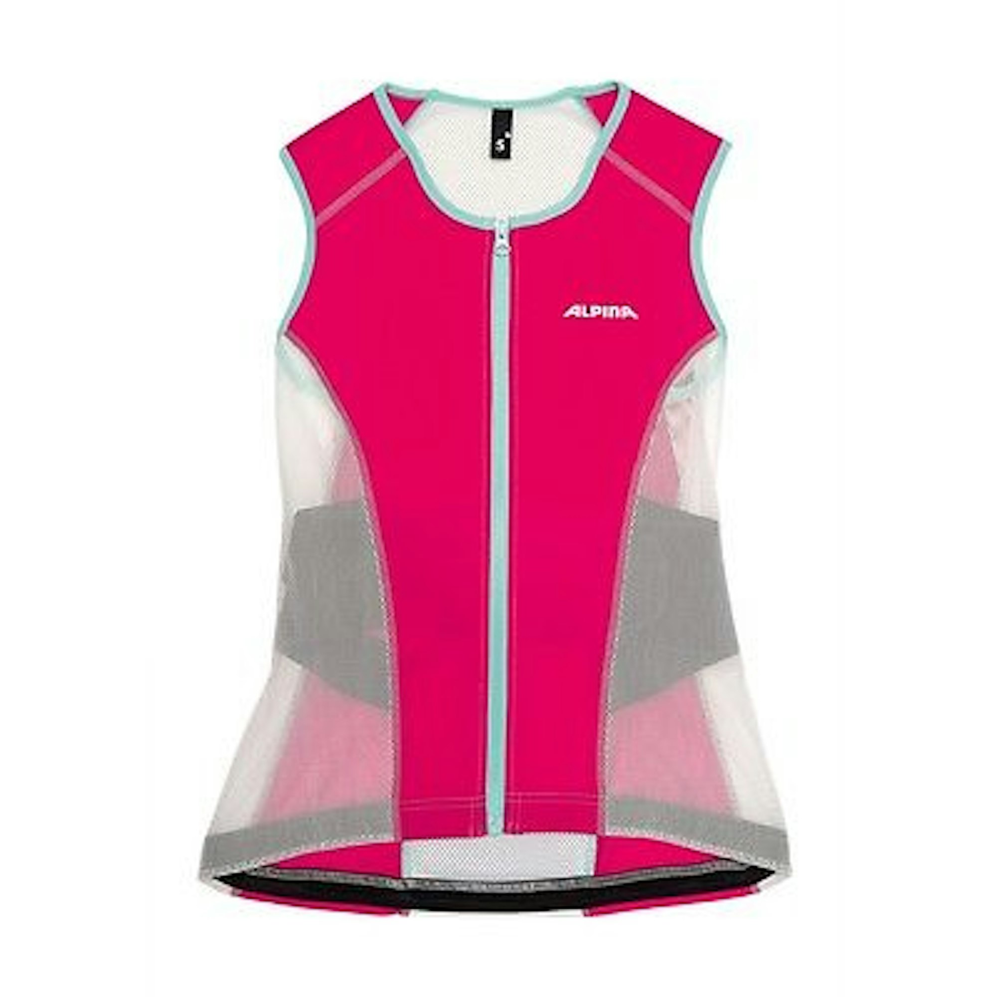Alpina-Rückenprotektor-Protektor-JSP-WOMEN-VEST-white-berry-Gr
