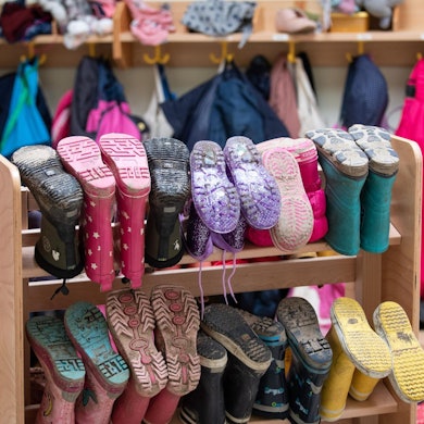 Kinder Garderobe Kita