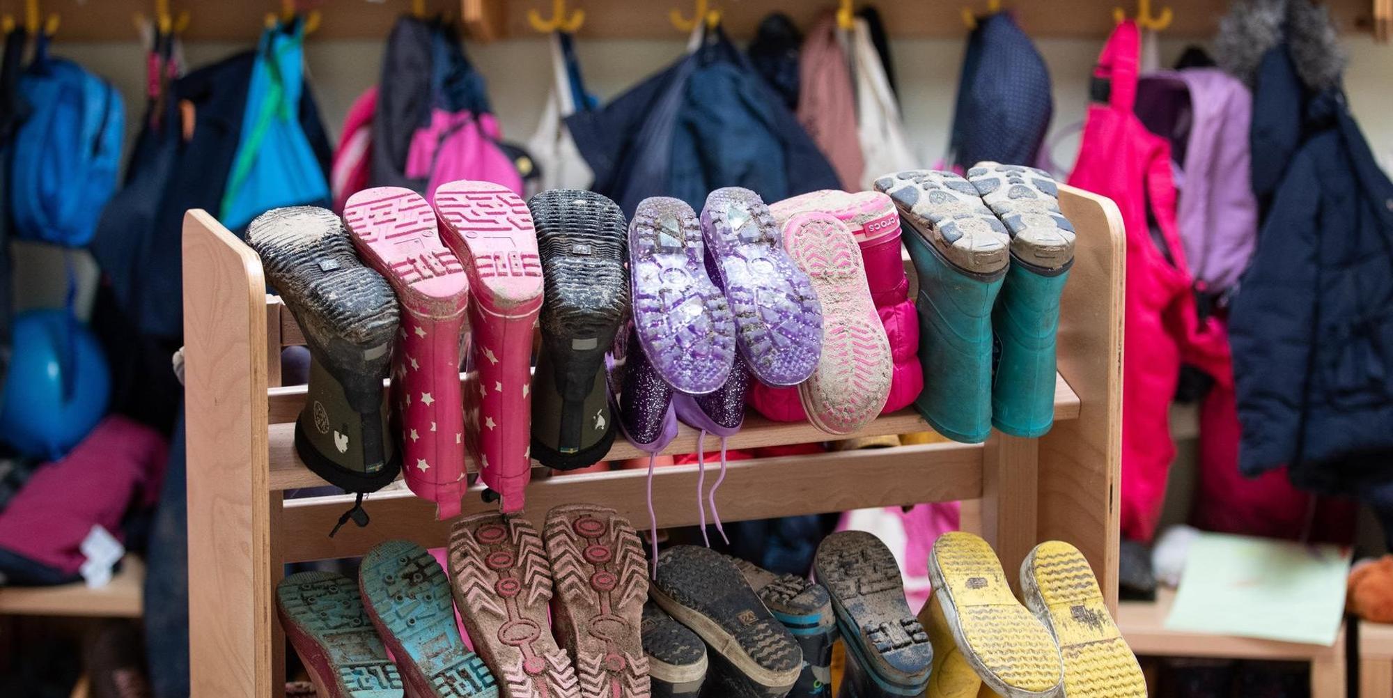 Kinder Garderobe Kita