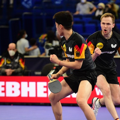 Benedikt Duda und Dang Qiu