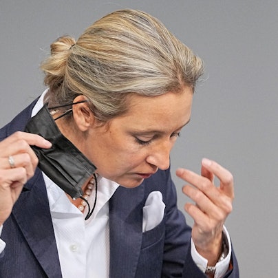 Alice Weidel Maske