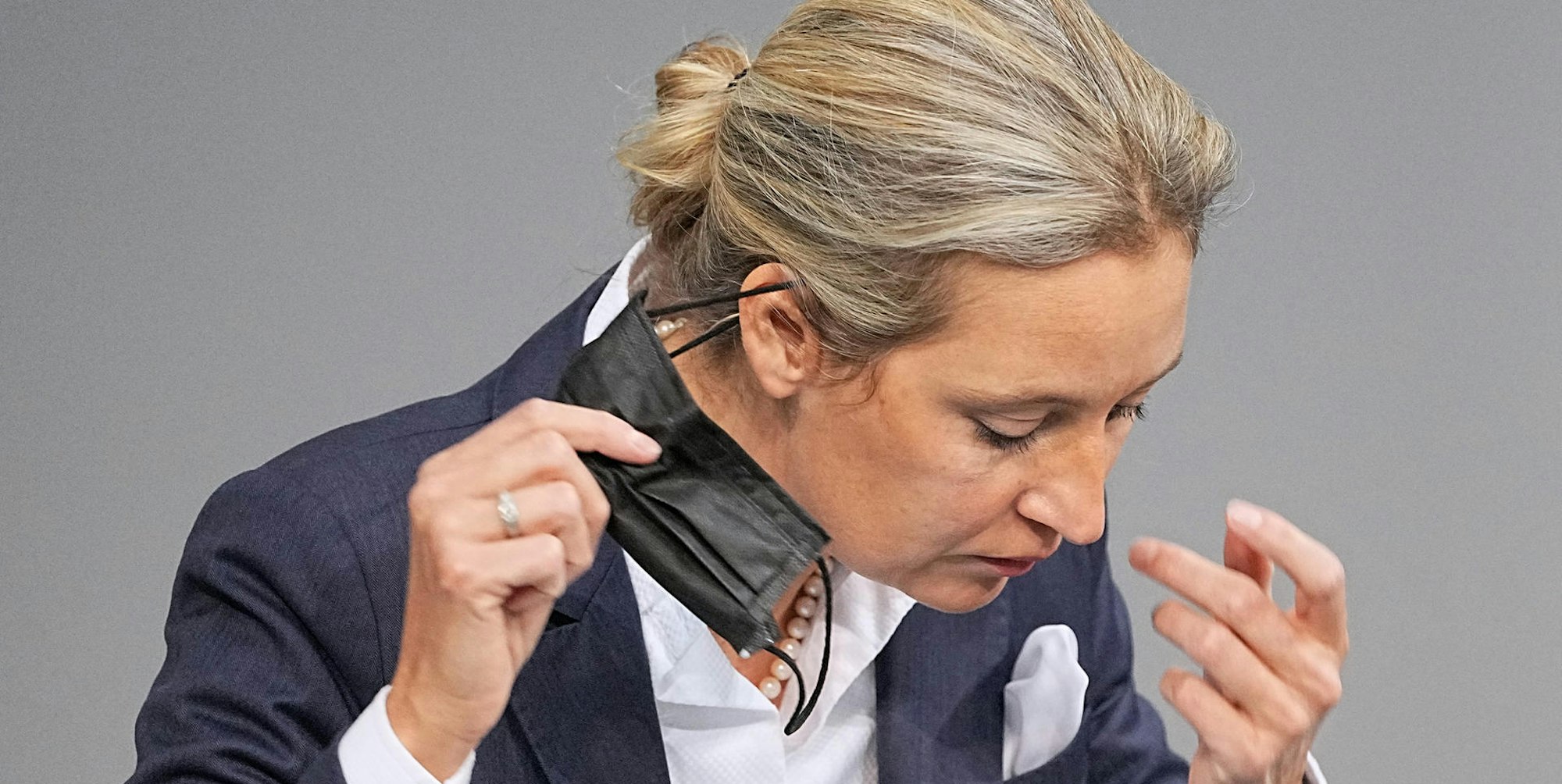 Alice Weidel Maske