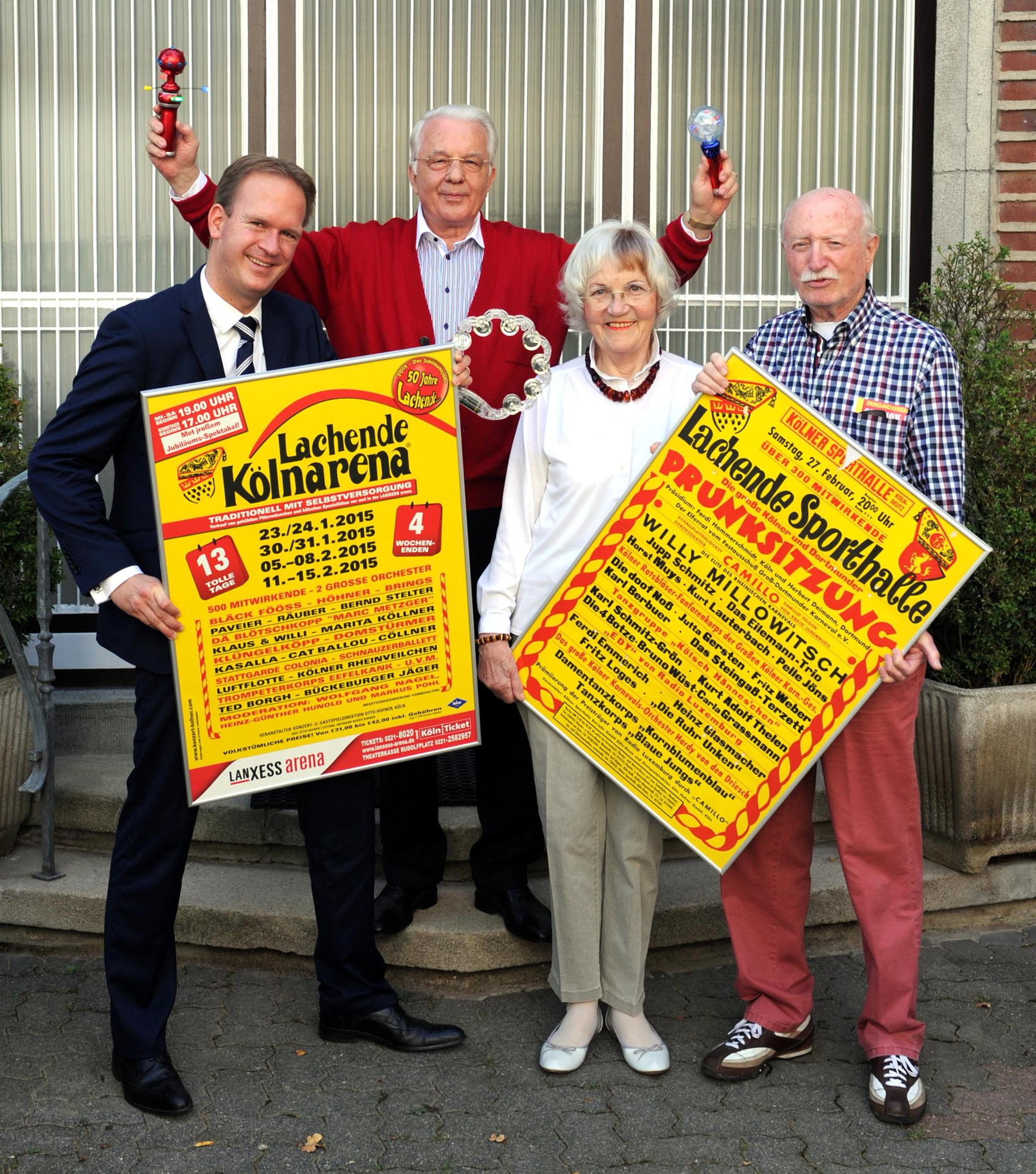 Lachende Sporthalle