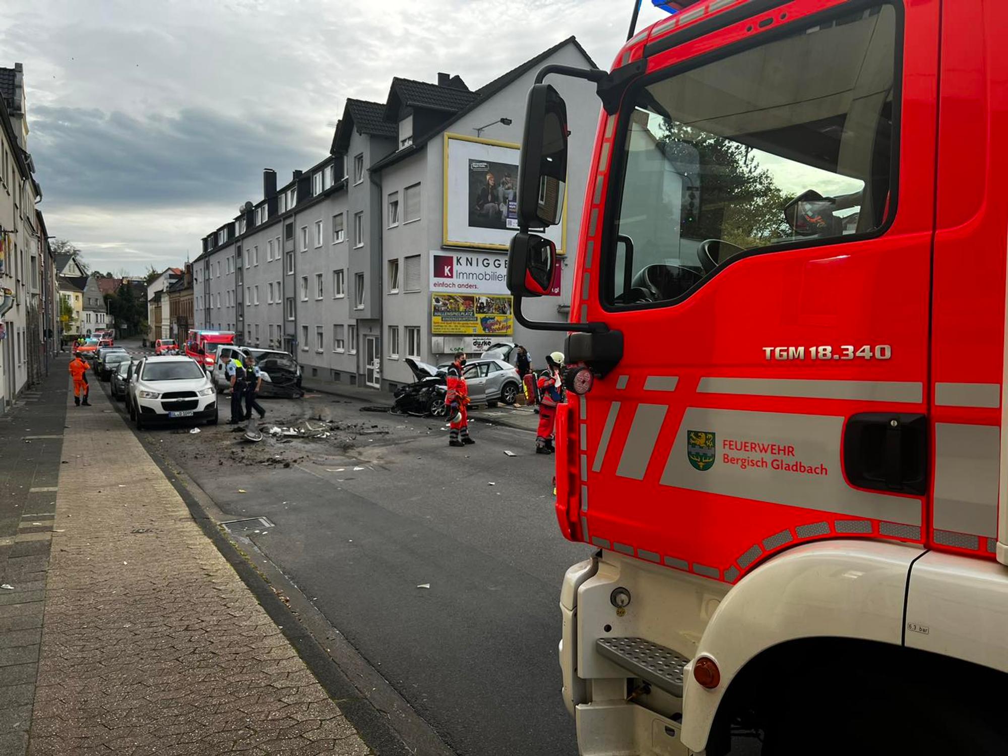 Unfall Bergisch Gladbach