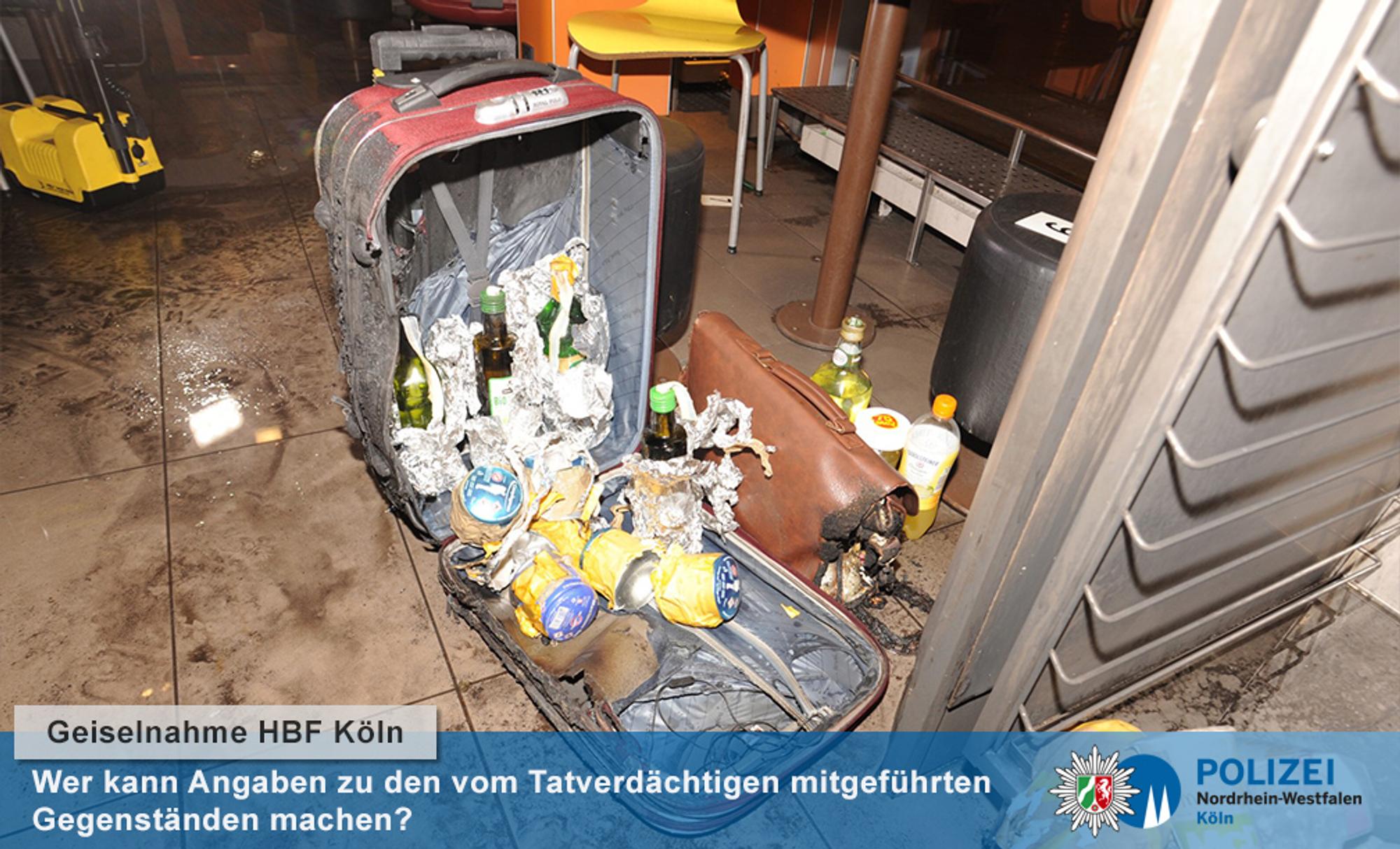 Koffer mit Sprengmaterial