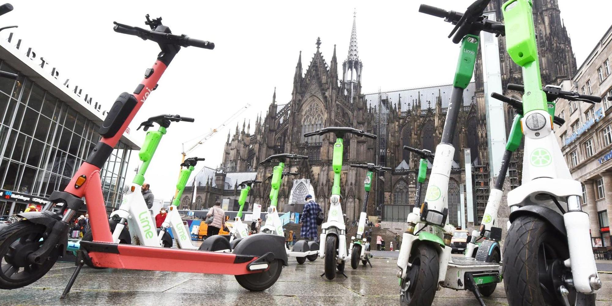 e scooter am dom