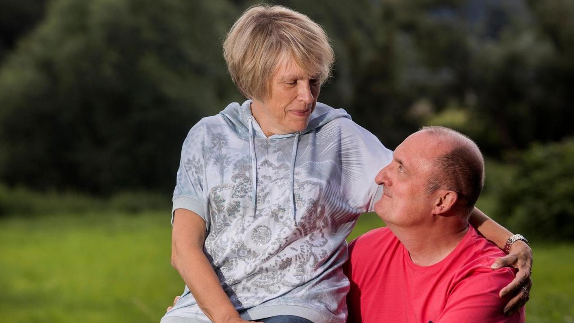 Susanne und Holger Eich haben durch die Flutkatastrophe alles verloren.
