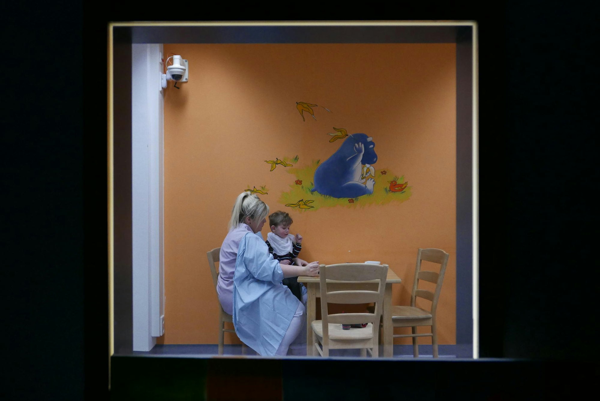 Elternschule - Essverhaltenstraining durch Scheibe