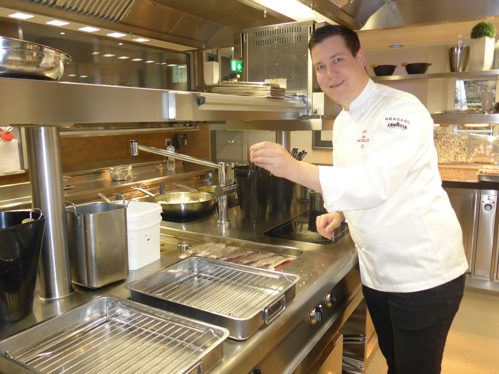 Thomas Gilles, Chefkoch des "Le Gourmet" im Clostermanns Hof.