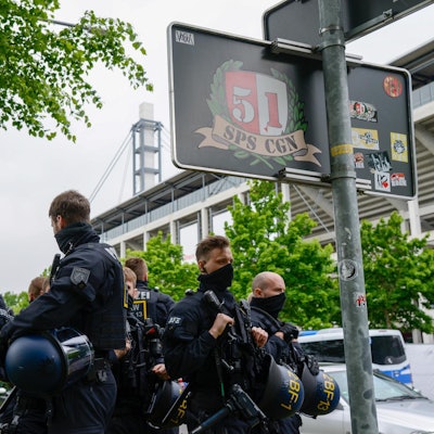Polizei Rheinenergie-Stadion