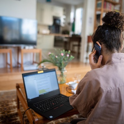 Homeoffice Telefonkonferenz