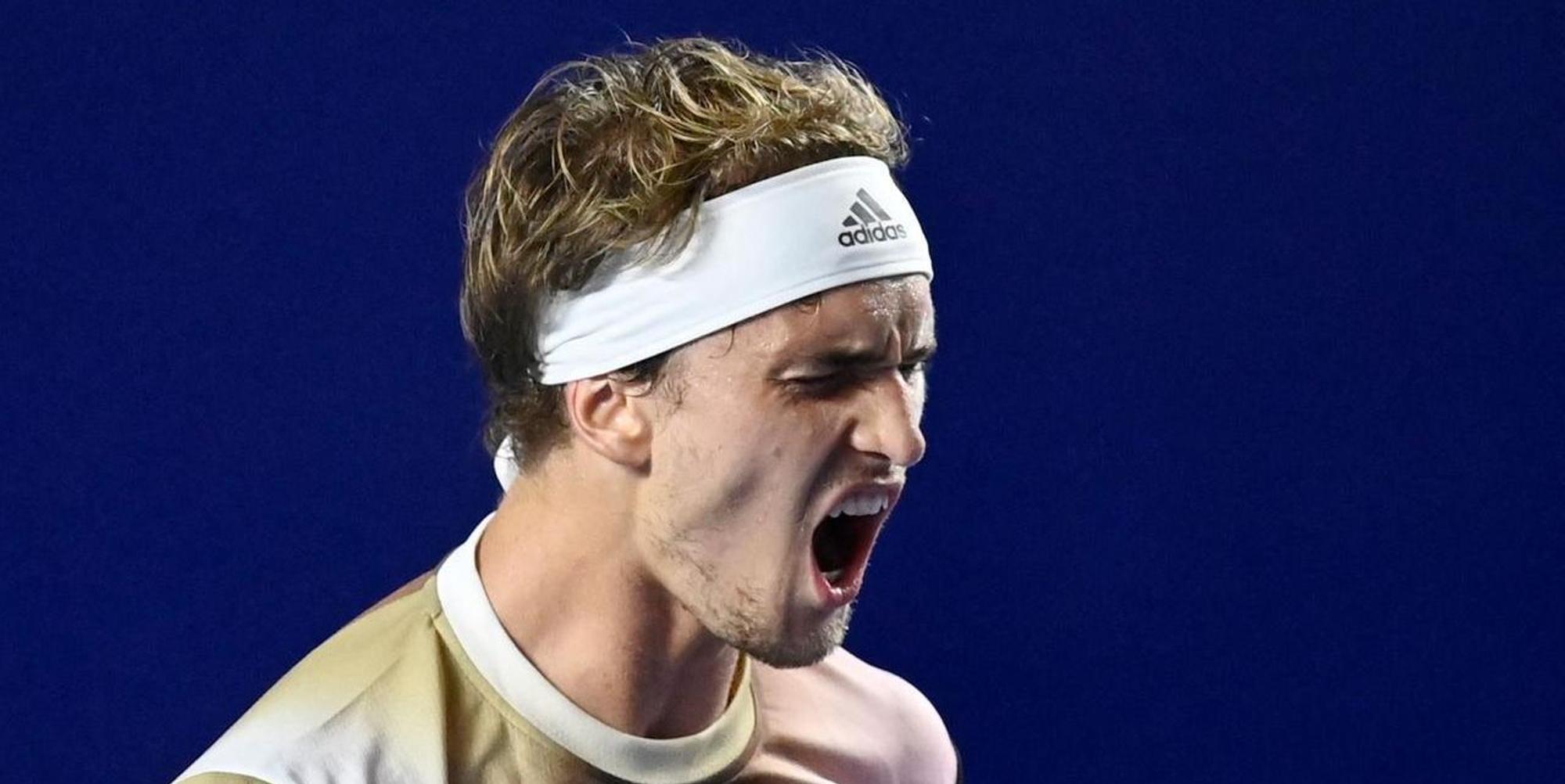 Zverev schreit