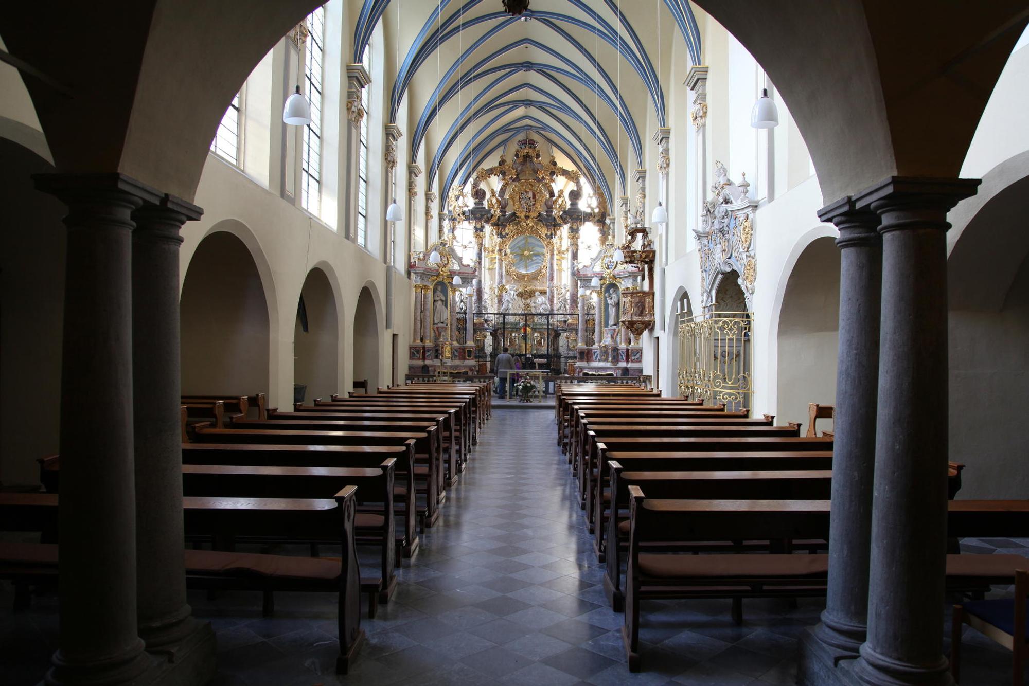 schlosskirche brühl maria an engeln