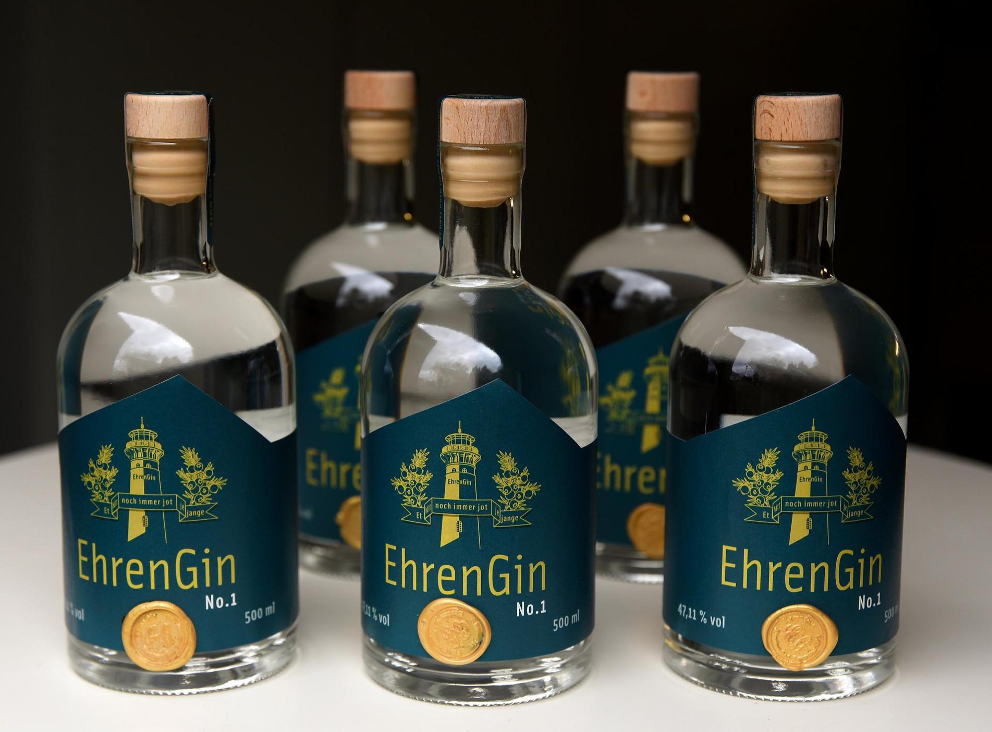 Ehren Gin Flaschen