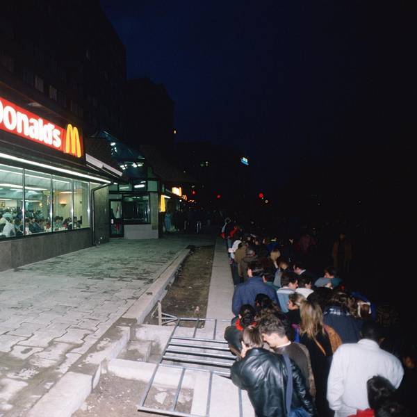 McDonalds erste Filialie Russlan
