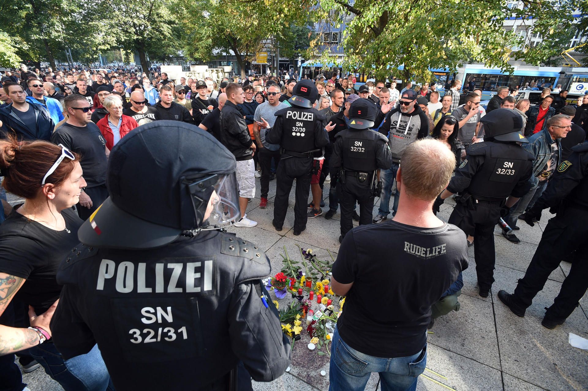 Chemnitz Aufmarsch