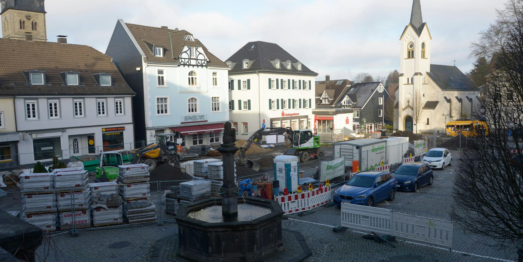 Marktplatz Wipperfürth Grauwacke