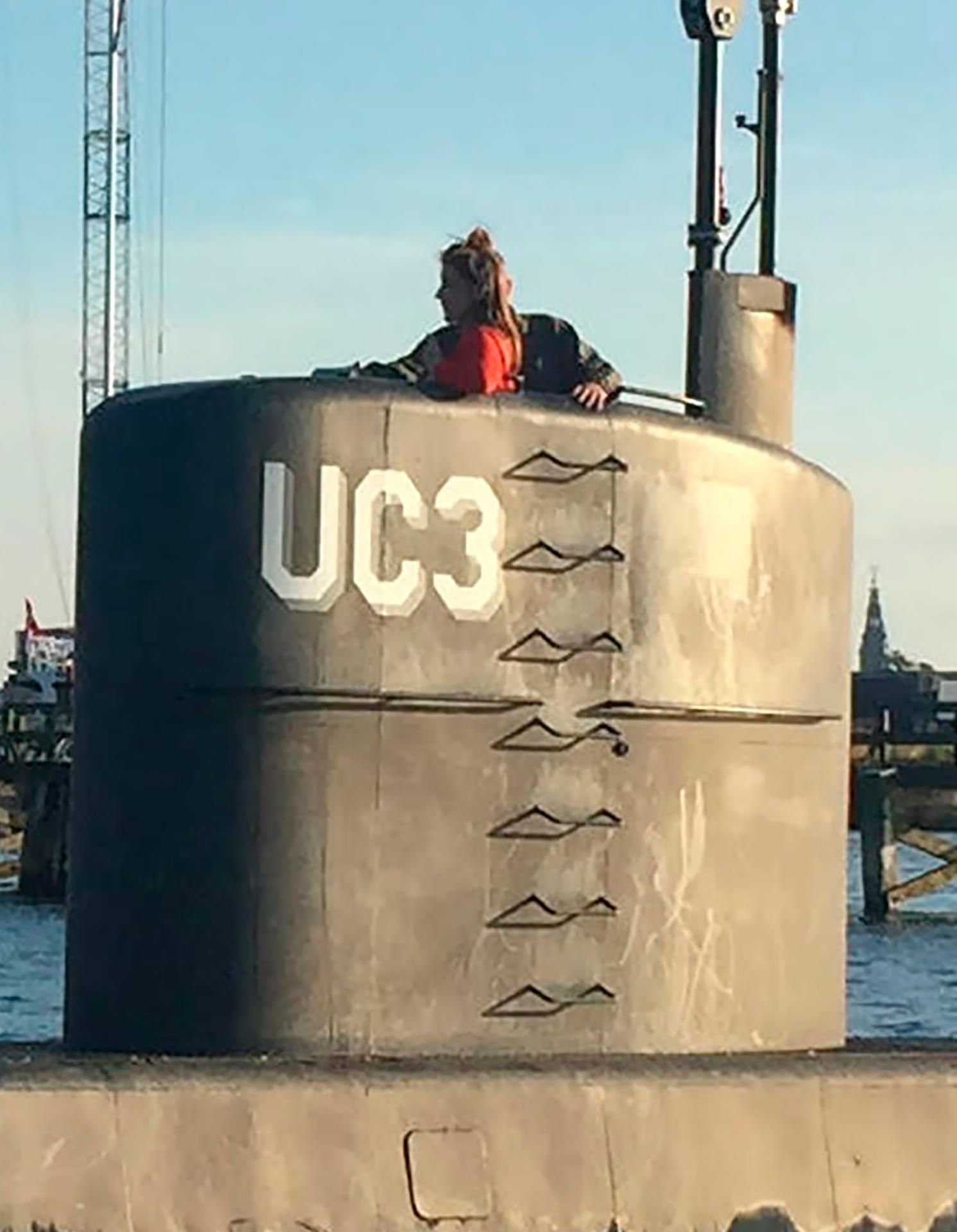 Kim Wall auf U-Boot