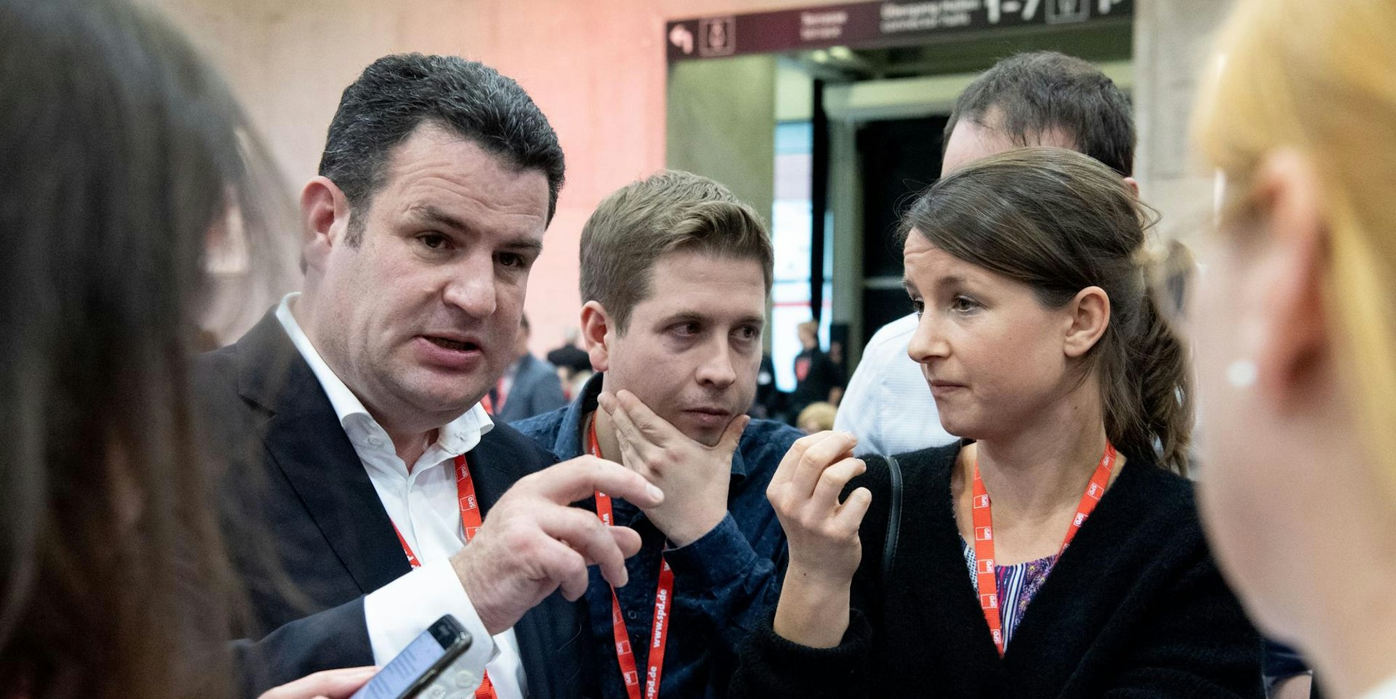 Hubertus Heil und Kevin Kühnert