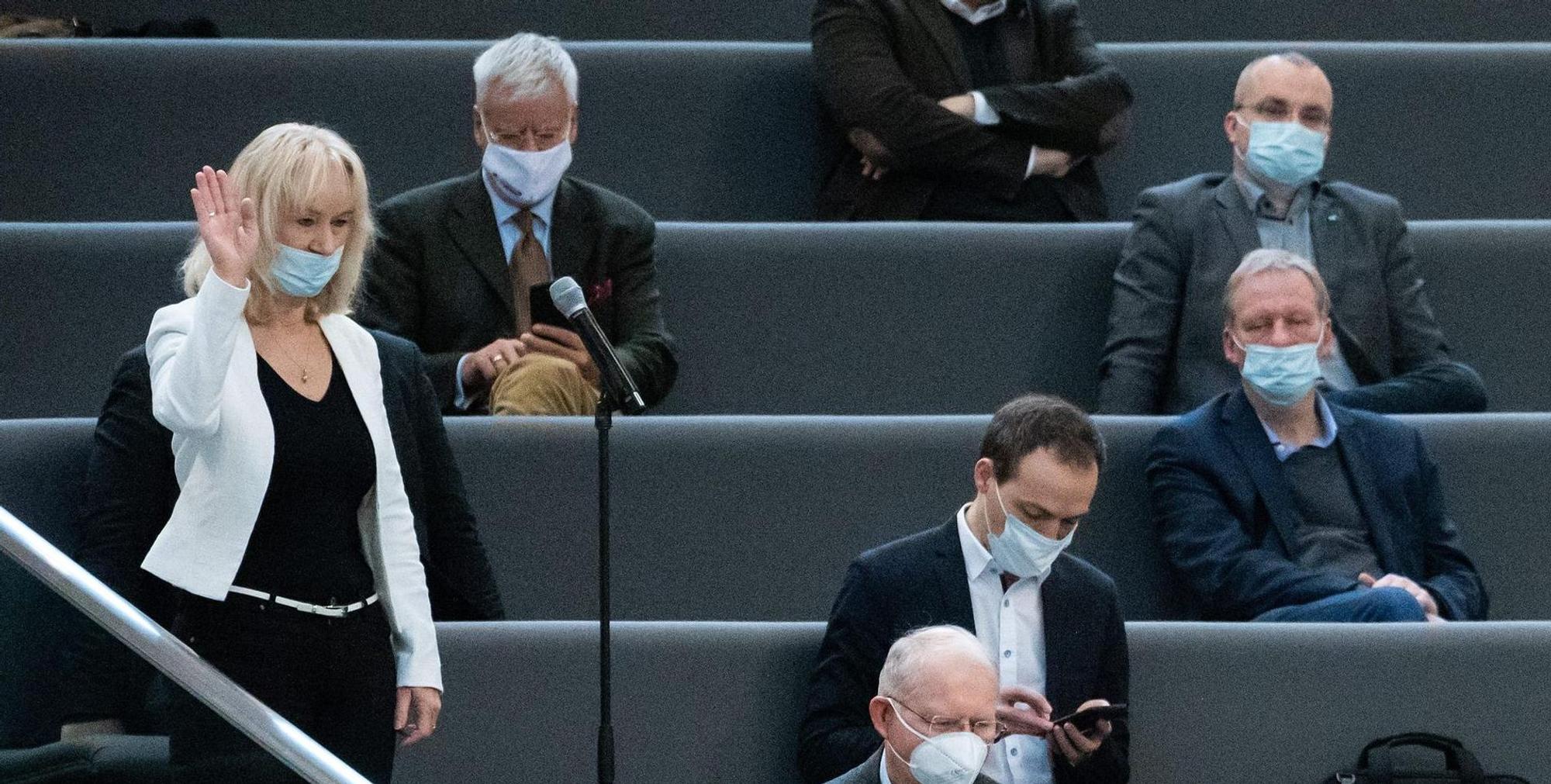 AfD Bundestag Tribüne