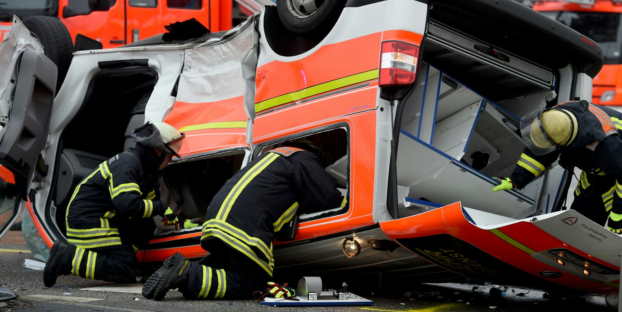Krankenwagen Unfall