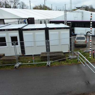 Zelte für Geflüchtete