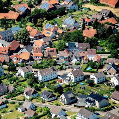Wohngebiet dpa