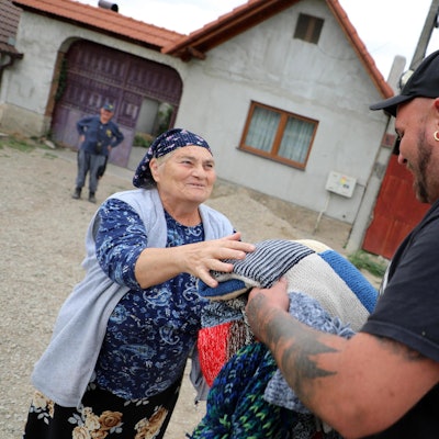 Hilfskonvoi Rumänien 1 300821