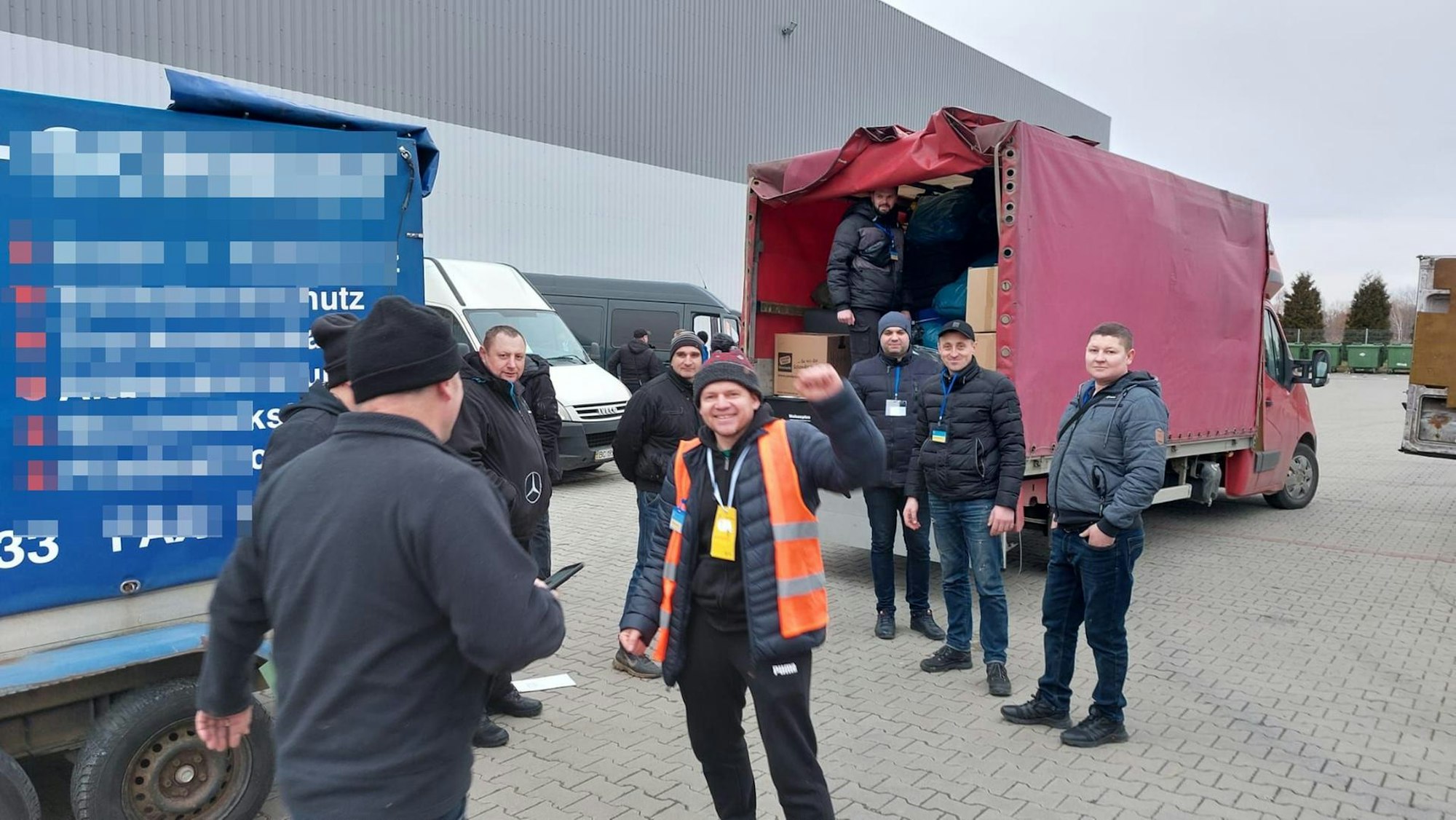 Ukraine Transport aus Marmagen