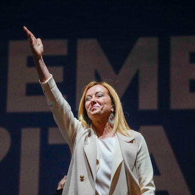 Girgia meloni Reaktionen Italien