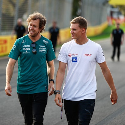 Vettel und Schumacher