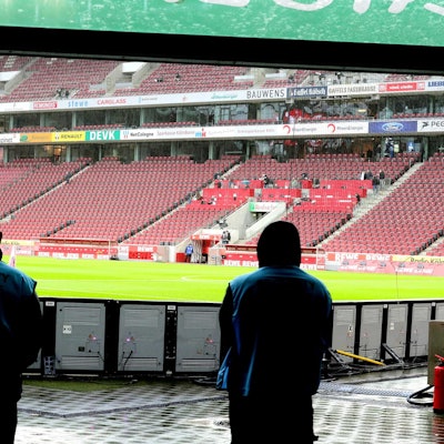 Leere Ränge FC-Stadion