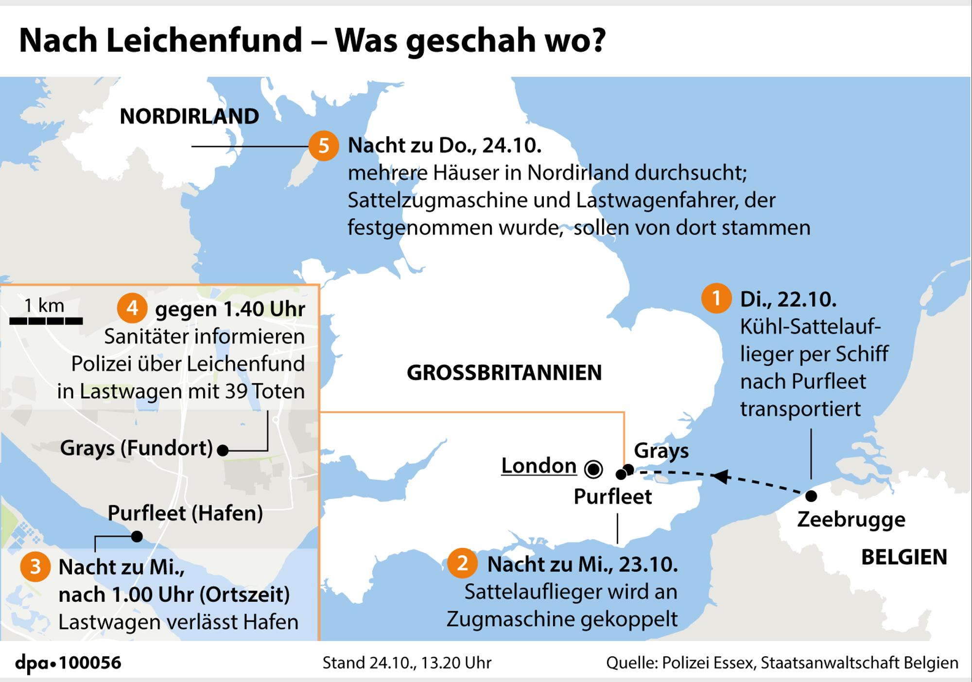 Grafik England Leichen dpa
