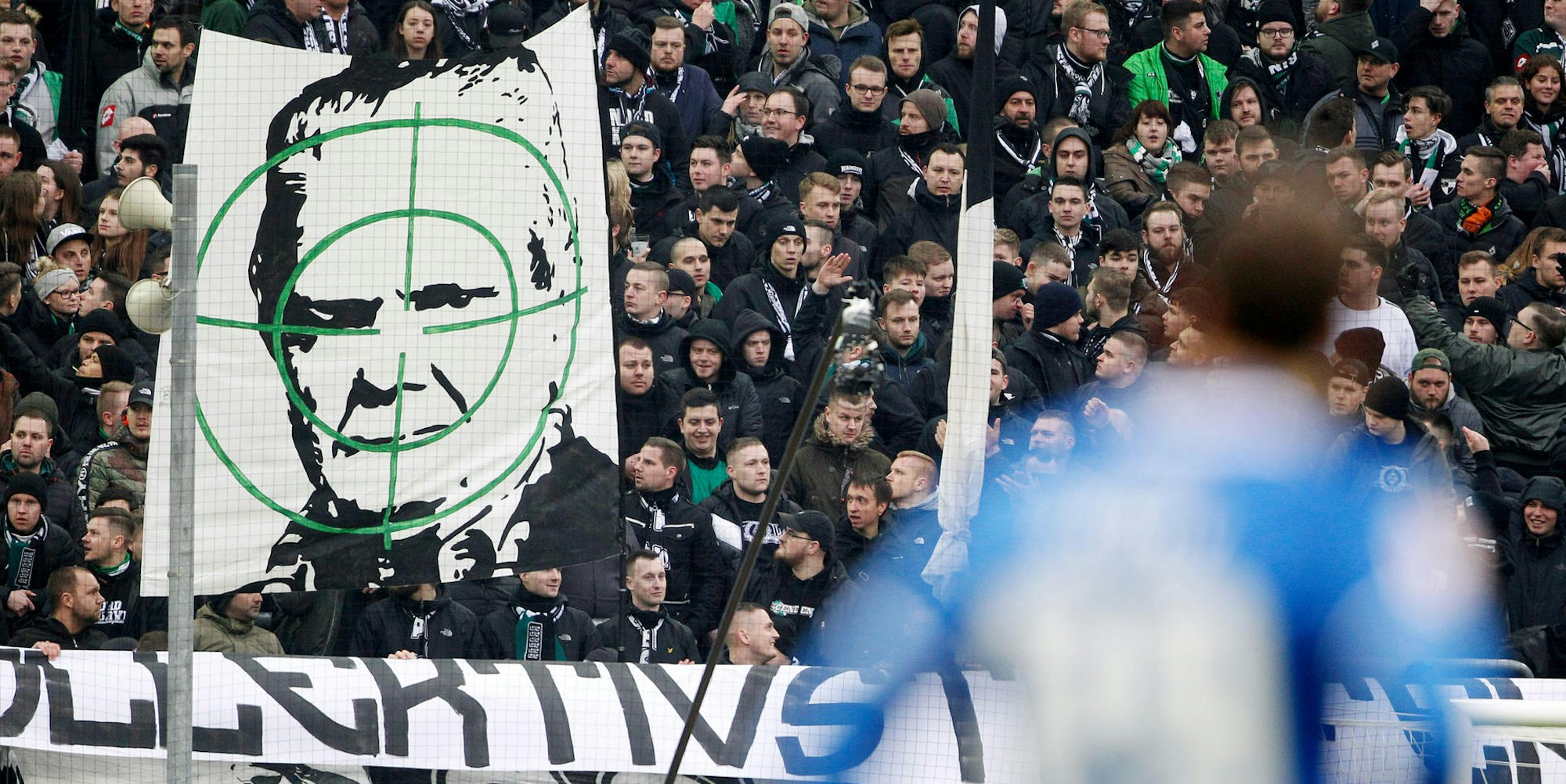 Gladbach-Fans gegen Dietmar Hopp