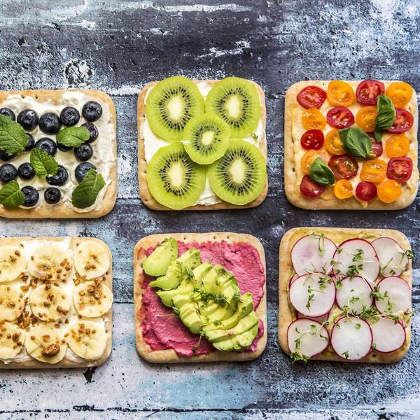 gesunde ernährung obst gemüse brote imago
